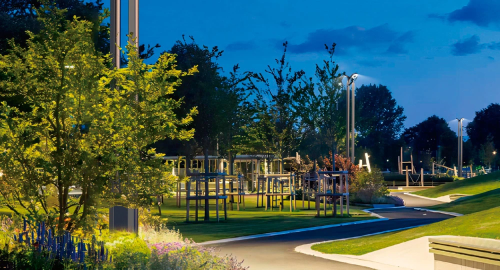 Street Light in Parks and Playgrounds