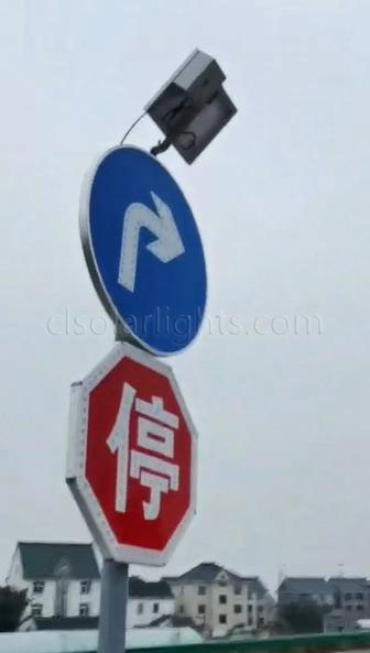 Case of Solar Powered Traffic Sign