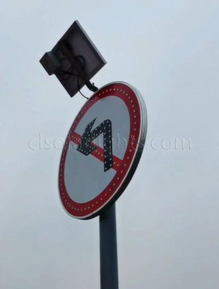 Case of Solar Powered Traffic Sign