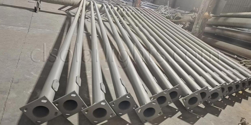 Production of Street Light Pole